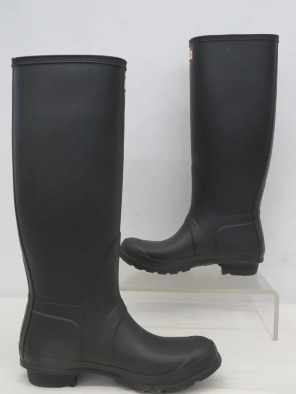 Disney X Hunter Matte Black Tall Rain Boots